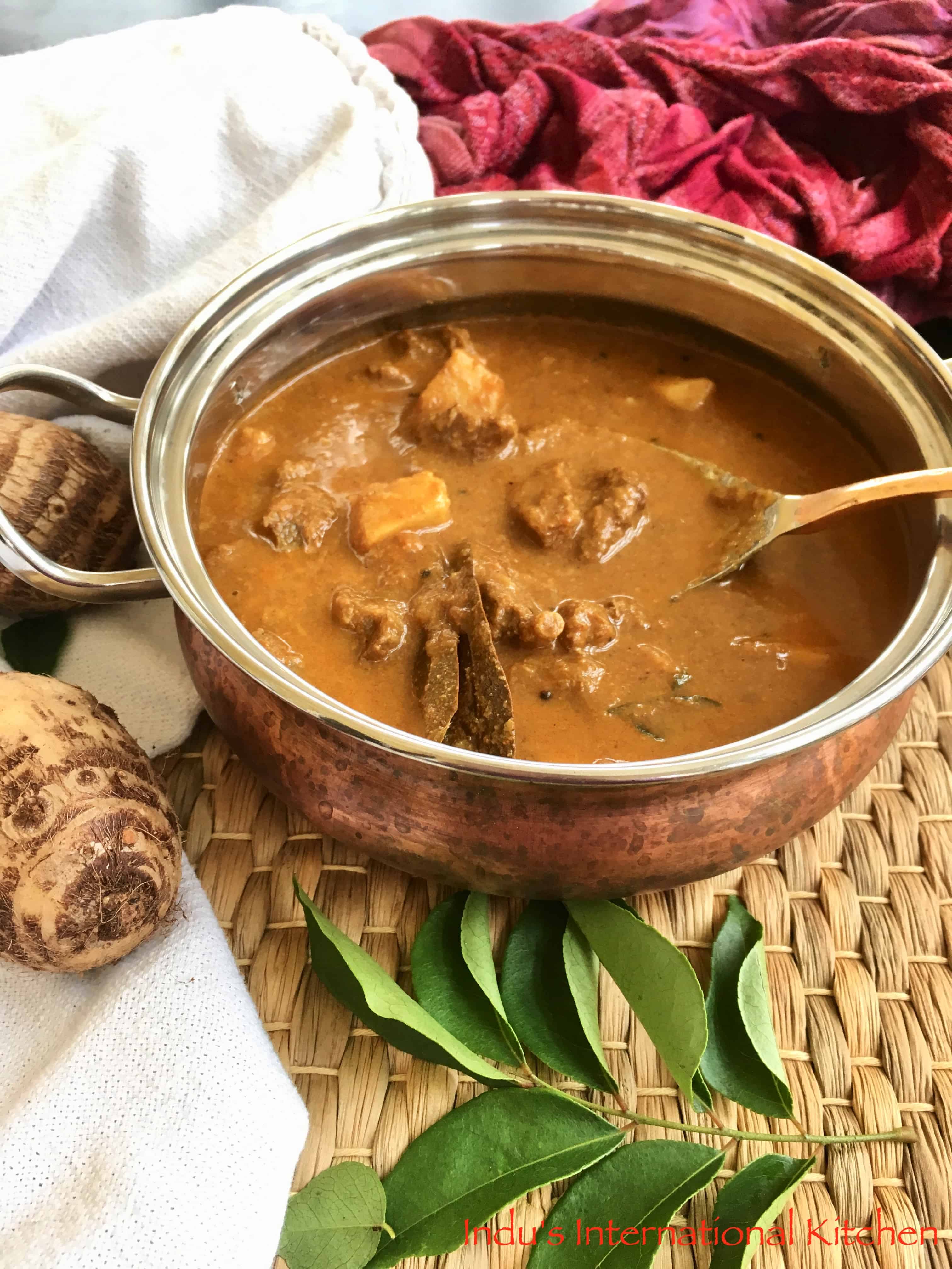 Kerala Beef Curry With Toasted Coconut Indian Beef Stew Varatharacha Beef Curry