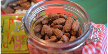 Sugary Spiced Roasted Almonds