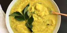 Onam Sadya Special: Lentil coconut milk curry (Kerala Parippu curry)