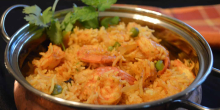 Easy One Pot Shrimp Pulao ||  Goan Prawns Pulao