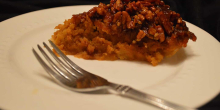 Happy Thanksgiving! : Pumpkin Caramel Pecan Pie