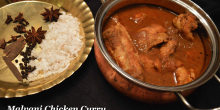 Malvani Chicken Curry(Chicken curry with roasted coconut masala)