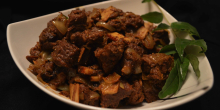 Spicy Beef Stir fry with coconut (Kerala Style Beef )