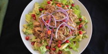 Chicken and Avocado Salad with Thai flavors (Paleo, AIP)
