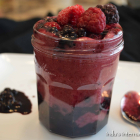 Mixed Berry 'nice cream' smoothie (Vegan, Paleo)
