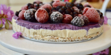 Berry 'Cheese Cake' (Gluten free, Paleo, Vegan)