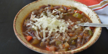Vegetable Minestrone soup (Vegan,Paleo, AIP)