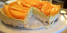 Mango Cashew Cake (Mango Cashew Pie)