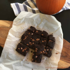 Chocolate Pumpkin Brownies || Coconut flour Brownies (Paleo)
