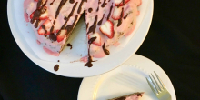 Valentine's Day Special Cake || Strawberry Banana Cake (Paleo, AIP)