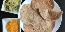 Gluten free and Grain free Chapati / Roti (Paleo, AIP, Vegan)