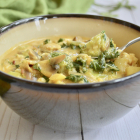 Fish and Vegetable Curry Chowder (Paleo, AIP, Whole30)