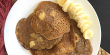 Banana Pancakes || Plantain Pancakes (Gluten free, Paleo, AIP, Vegan)