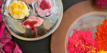 Chocolate Cup Cakes with fruity frosting (Paleo, AIP, Vegan)