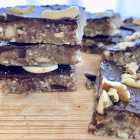 Healthy Snack Bars (Paleo, Vegan) || Chocolate Nut Bars