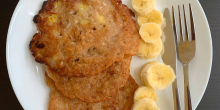 Banana Coconut Pancake (Paleo, AIP, Vegan)
