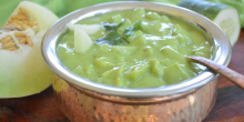 Honeydew Melon and Cucumber Pachadi || Honeydew Melon and Cucumber Soup