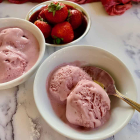 Strawberry Ice Cream (Paleo, AIP, Vegan)