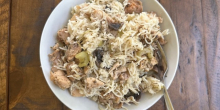 Instant Pot Mediterranean Chicken and Rice (Nightshade free)