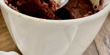 Instant Chocolate Mug Cake (Grain Free, AIP, Vegan)
