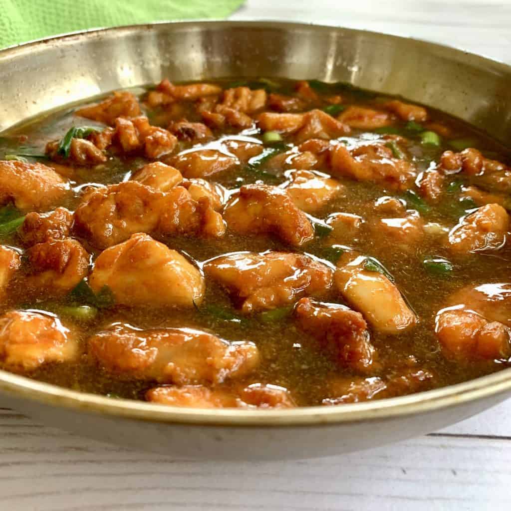 Indian Chili Chicken (Paleo, AIP option) - Cook2Nourish