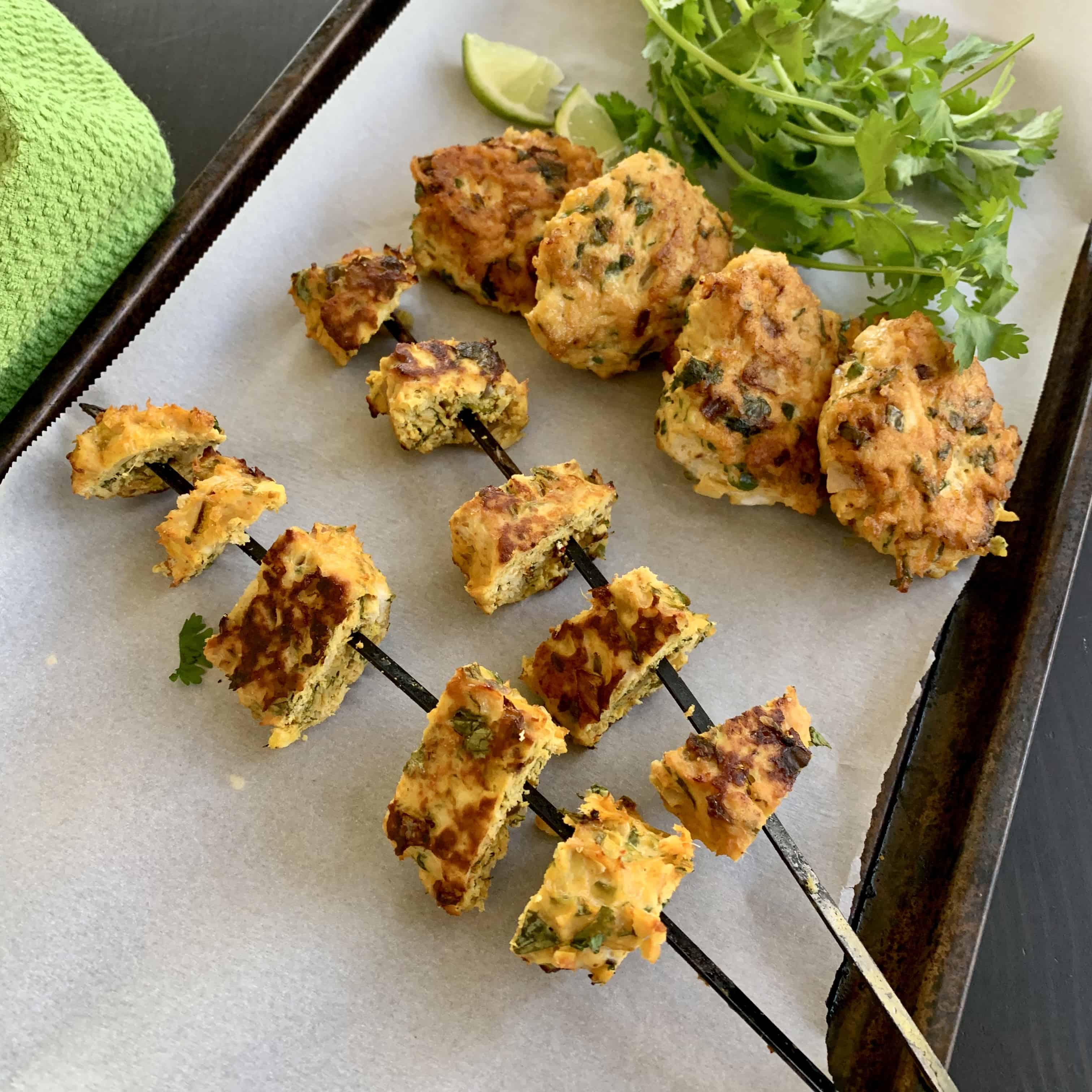 Chicken Seekh Kebabs (Paleo, AIP, Keto)