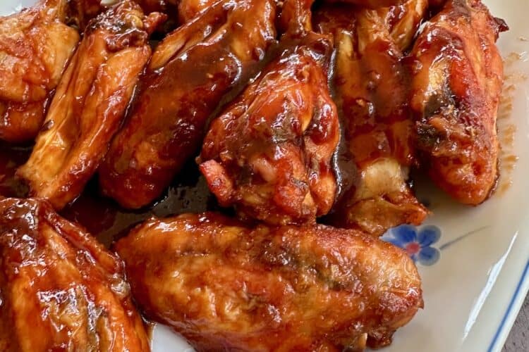 Teriyaki Chicken Wings (Gluten free, refined Sugar free)