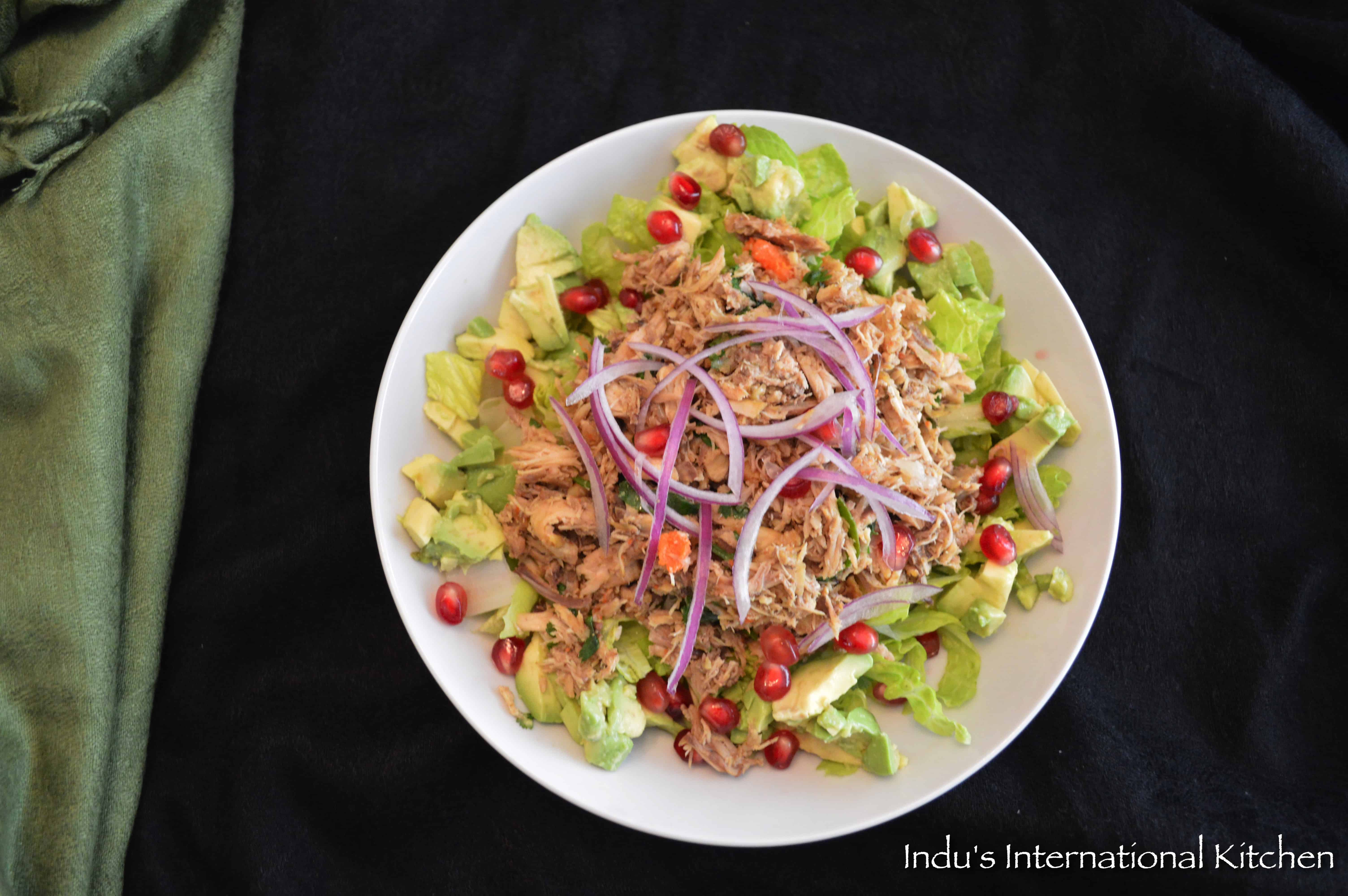 Chicken And Avocado Salad With Thai Flavors Paleo Aip