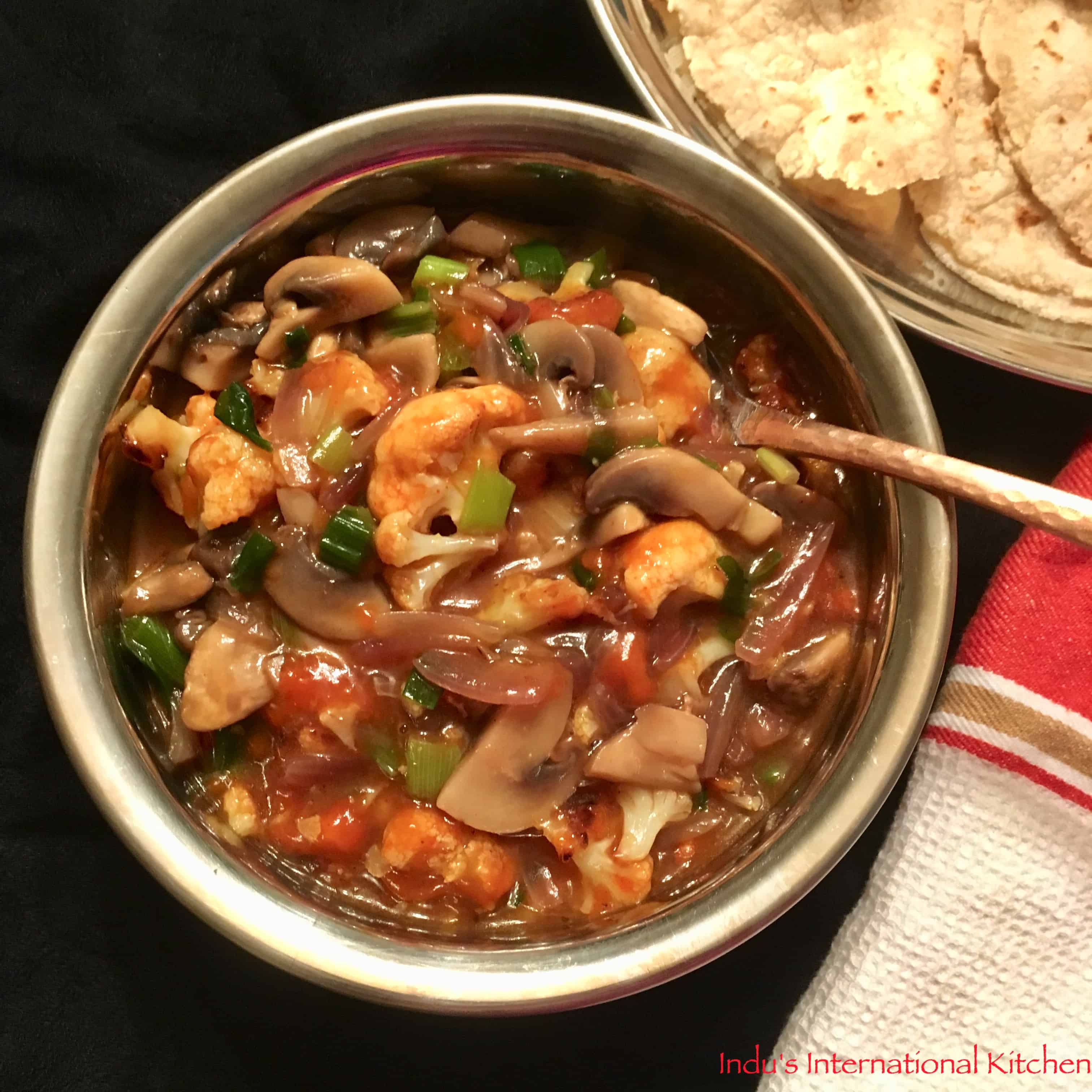 Asian Style Cauliflower and mushroom stew (paleo, AIP, Vegan)