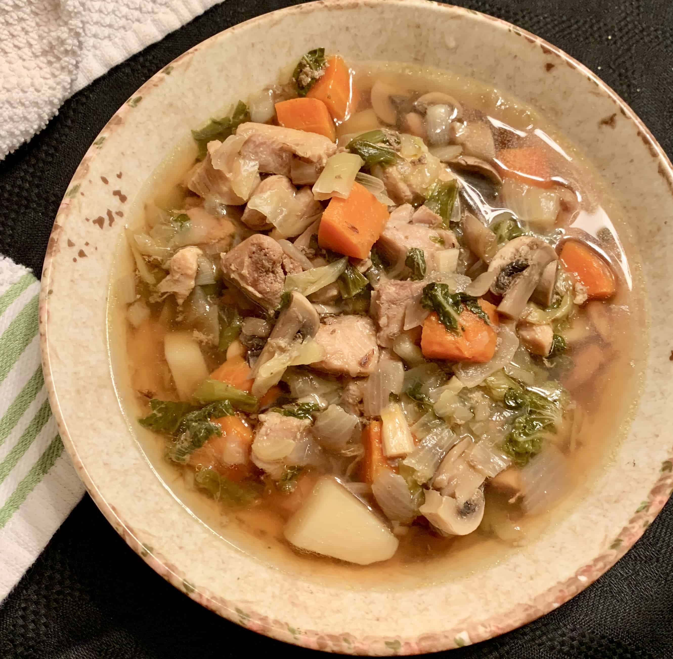 Hearty Chicken and Leek Soup