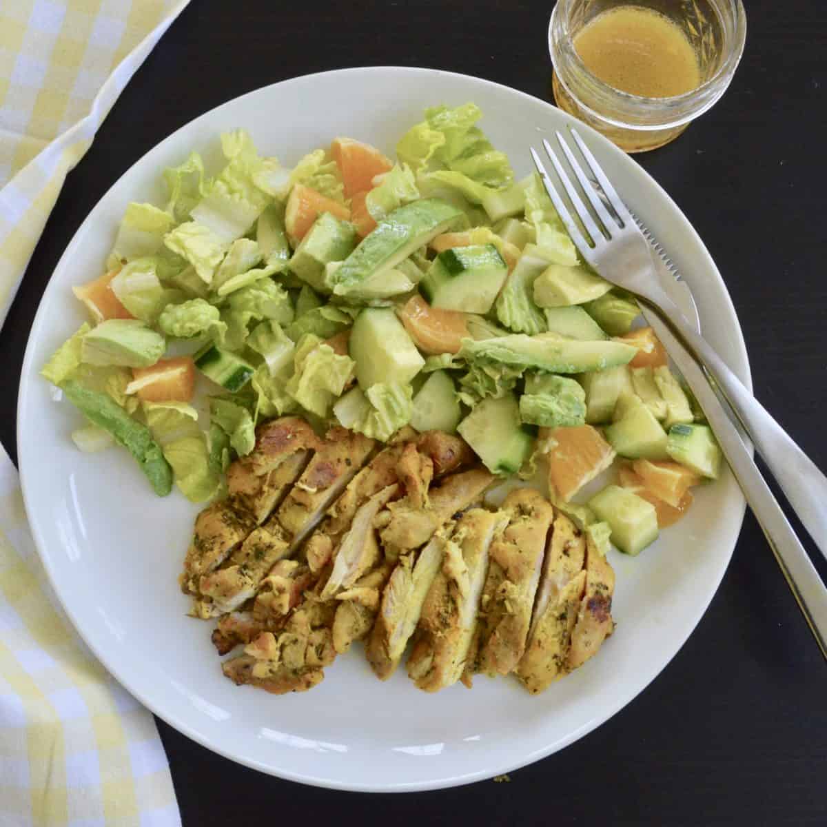 Turmeric Chicken Salad