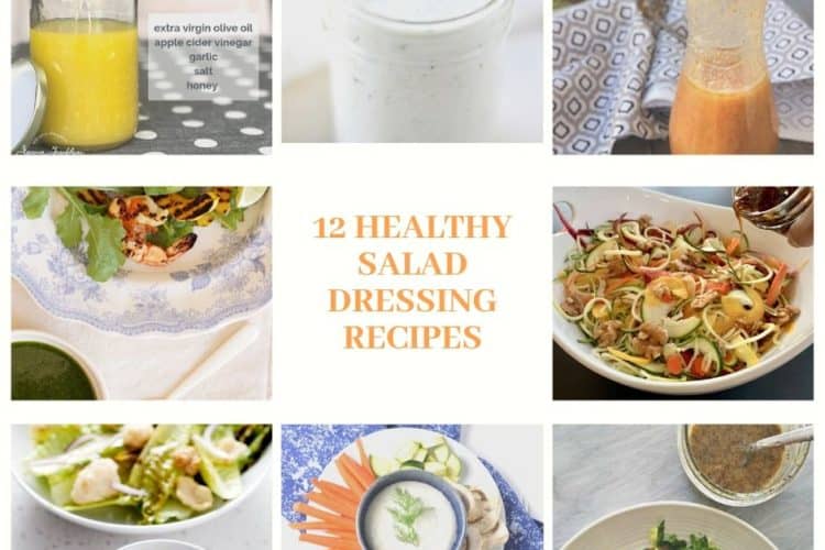 12 Healthy Salad Dressing recipes (paleo, AIP, Keto, whole30)