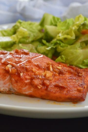 Asian Spicy Baked Salmon