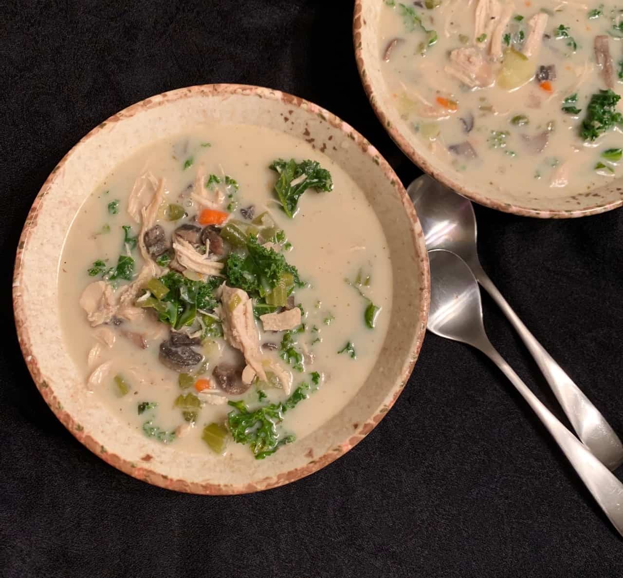 Creamy chicken and Vegetable soup AIP