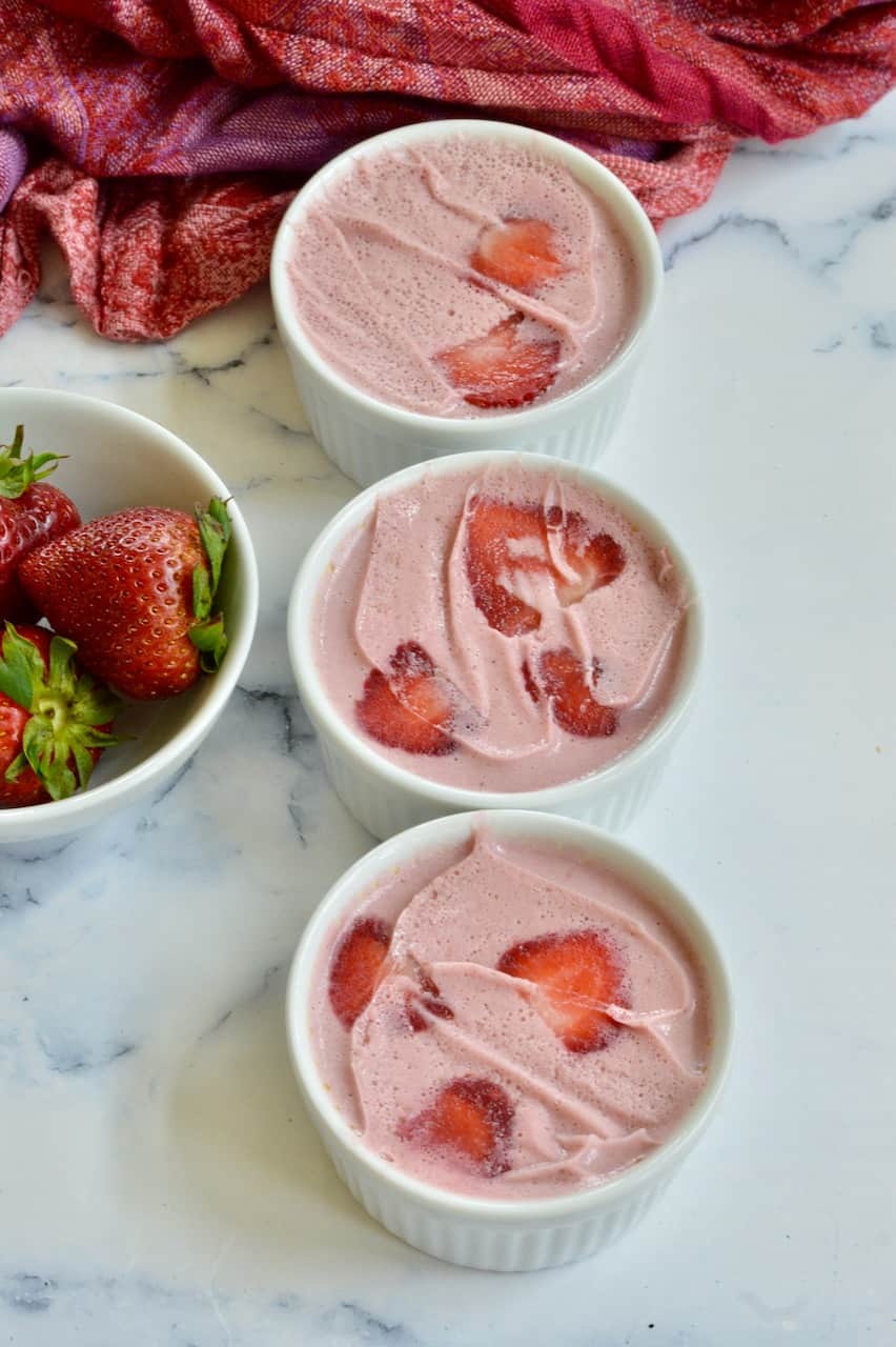 Strawberry pudding (Paleo, AIP, Keto)