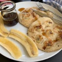 Gluten free/ Grain Free Banana Pancakes