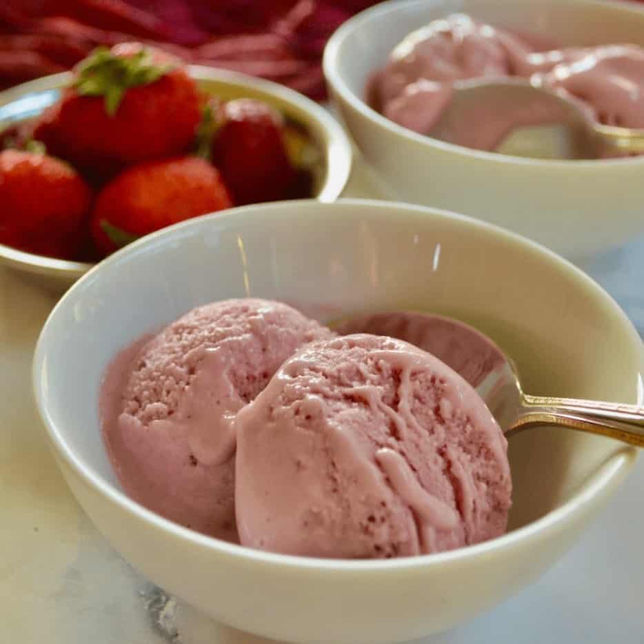 This strawberry ice cream is just what you need now to cool off! So yummy and easy! And you can make a big batch pretty easily. You can make it without an ice cream maker too - read my full recipe post for instructions! Link in bio.

https://cook2nourish.com/2021/09/strawberry-ice-cream-paleo-aip-vegan.html

#aip #aipdiet #aiprecipes #paleo #vegan  #paleorecipes #aipdessert #dairyfree #autoimmuneprotocol #strawberryicecream #aipicecream #paleoicecream #veganicecream